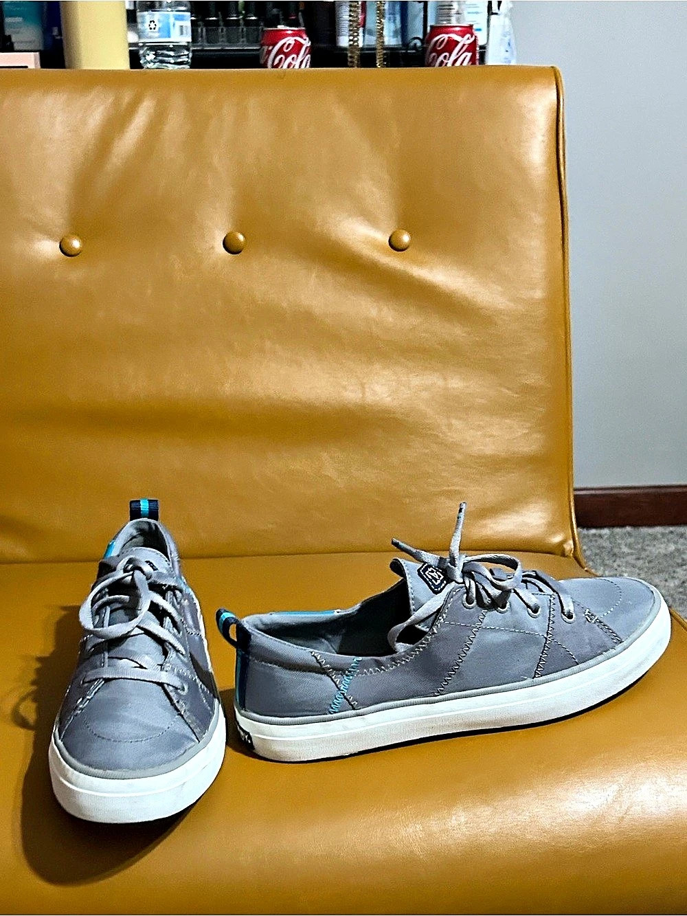 Sperry Gray Casual Boat Shoes